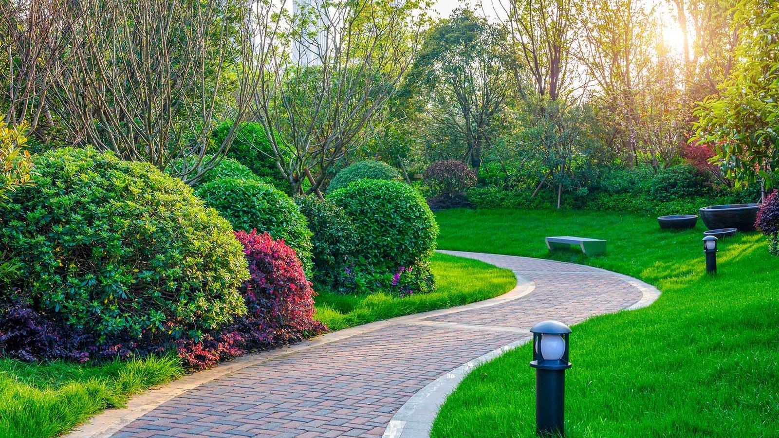 Stone walkway